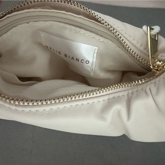 Melie Bianco Alexandra Cream Vegan Top Handle Bag - Picture 4 of 5